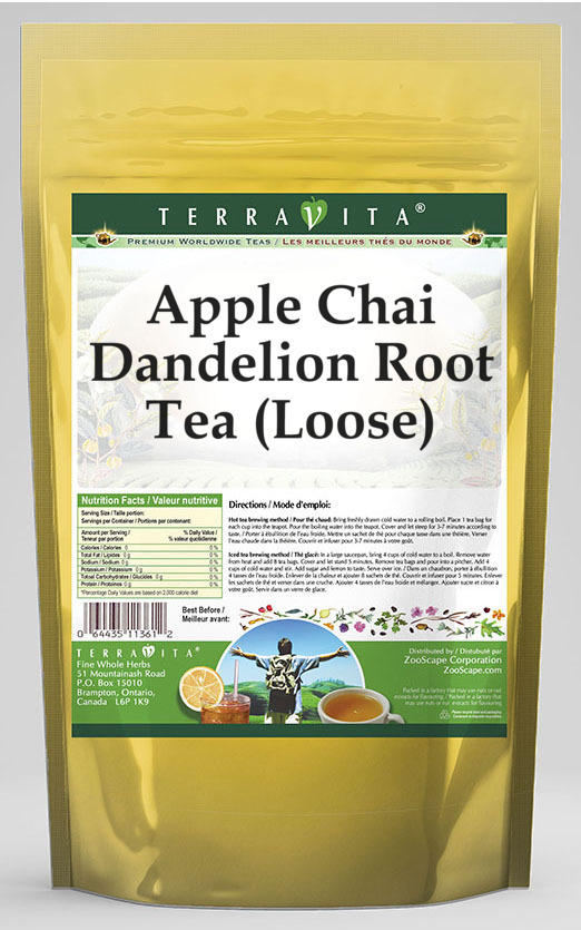 Apple Chai Dandelion Root Tea (Loose)
