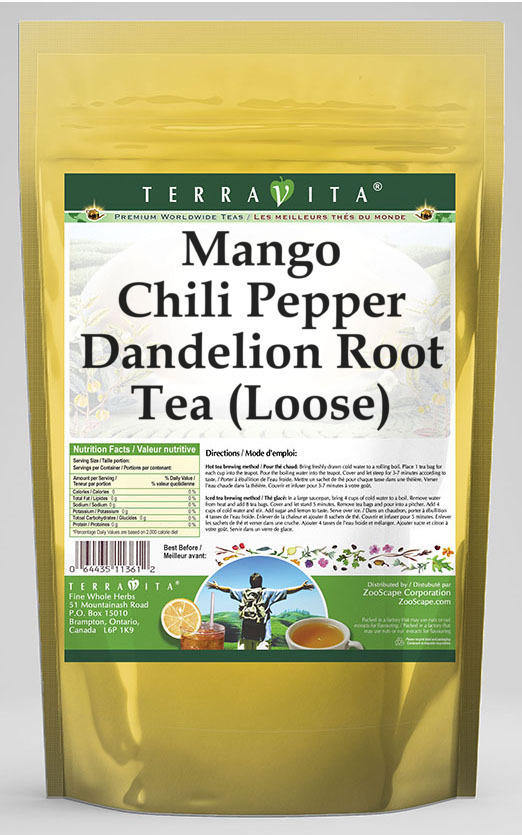 Mango Chili Pepper Dandelion Root Tea (Loose)