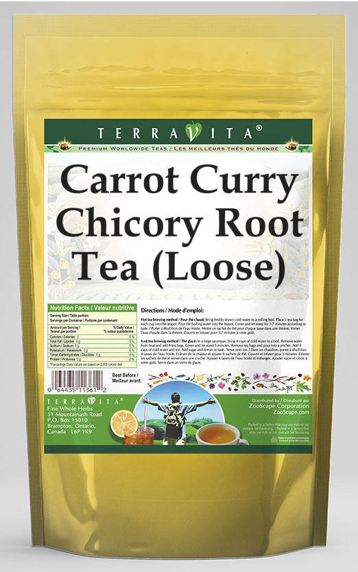 Carrot Curry Chicory Root Tea (Loose)
