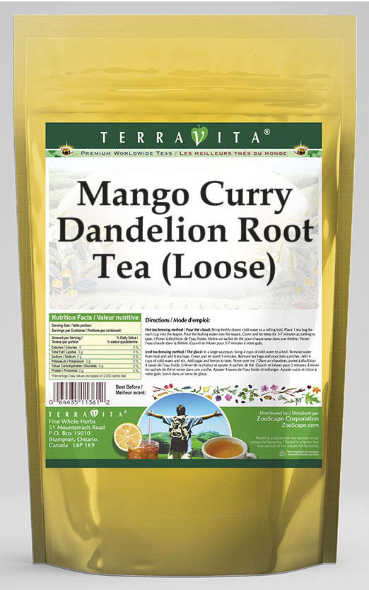 Mango Curry Dandelion Root Tea (Loose)