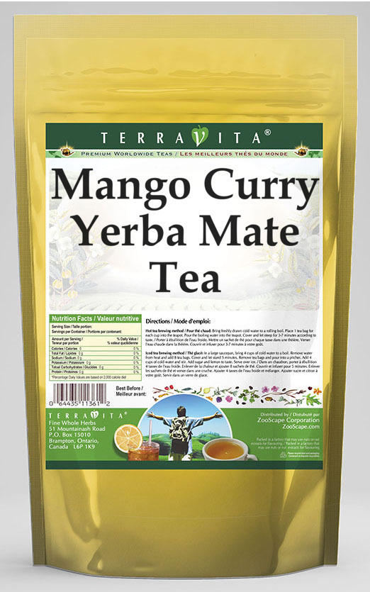 Mango Curry Yerba Mate Tea