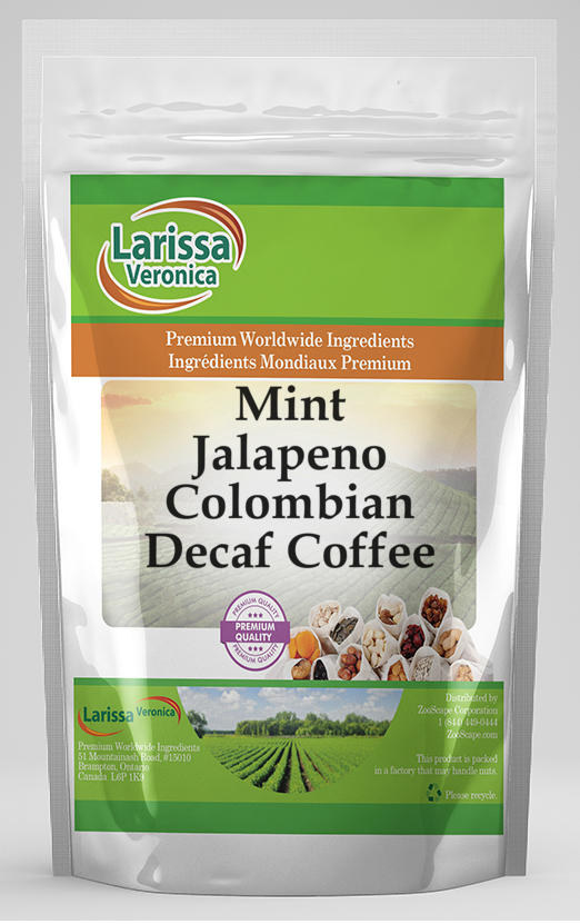 Mint Jalapeno Colombian Decaf Coffee