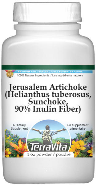 Jerusalem Artichoke (Helianthus tuberosus, Sunchoke, 90% Inulin Fiber) Powder