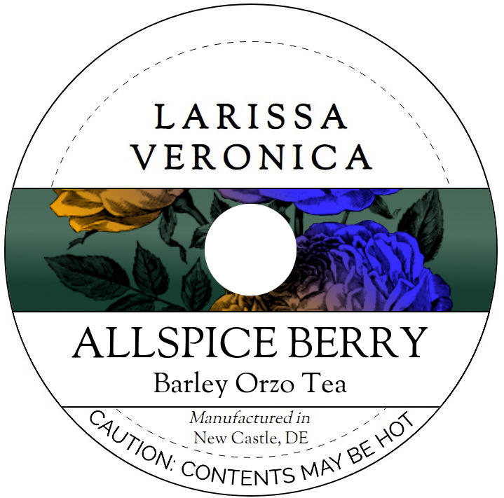 Allspice Berry Barley Orzo Tea <BR>(Single Serve K-Cup Pods)