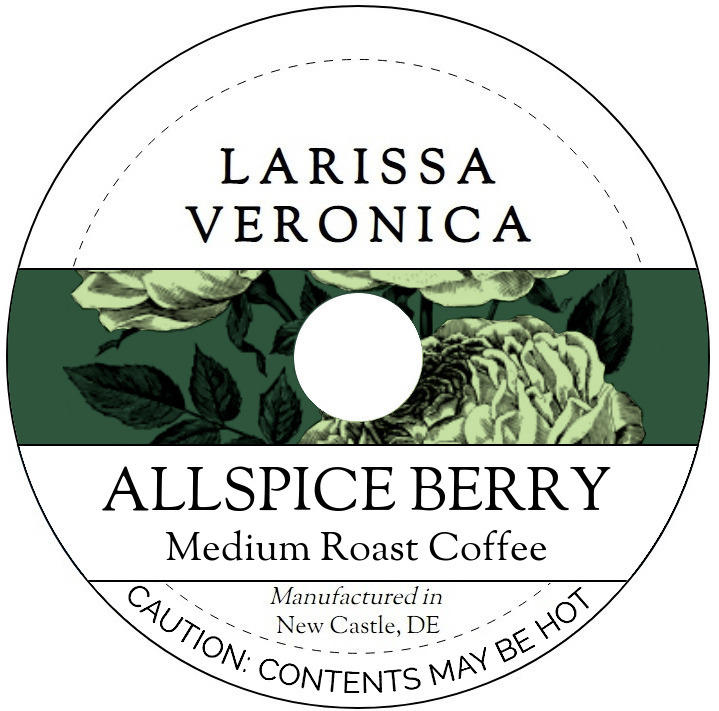 Allspice Berry Medium Roast Coffee <BR>(Single Serve K-Cup Pods)