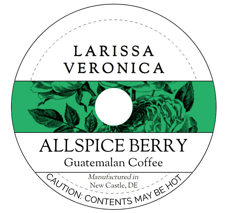 Allspice Berry Guatemalan Coffee <BR>(Single Serve K-Cup Pods)