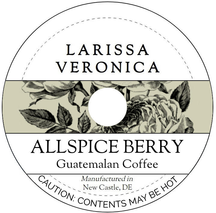 Allspice Berry Guatemalan Coffee <BR>(Single Serve K-Cup Pods)