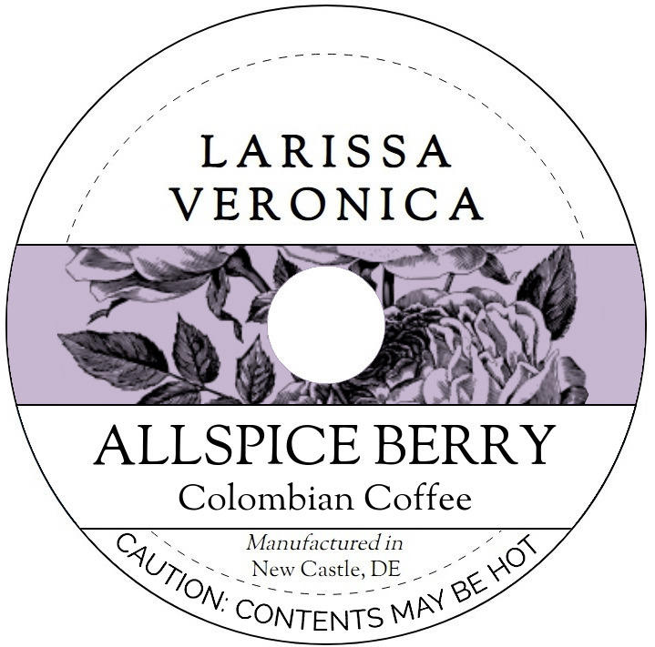 Allspice Berry Colombian Coffee <BR>(Single Serve K-Cup Pods)