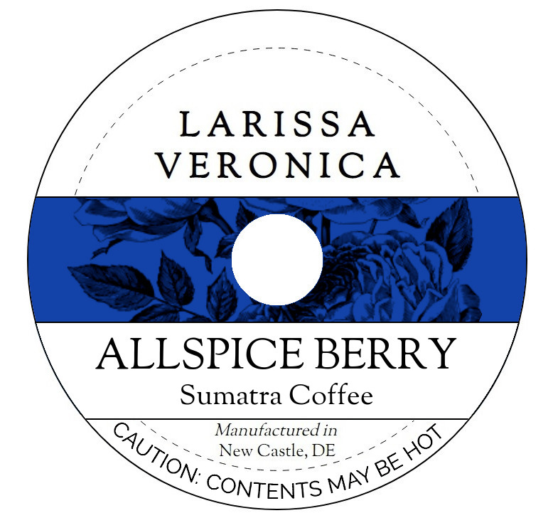 Allspice Berry Sumatra Coffee <BR>(Single Serve K-Cup Pods)