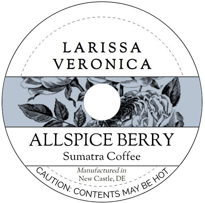 Allspice Berry Sumatra Coffee <BR>(Single Serve K-Cup Pods)
