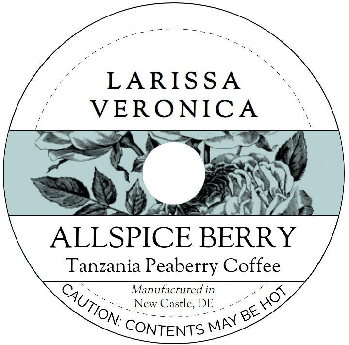 Allspice Berry Tanzania Peaberry Coffee <BR>(Single Serve K-Cup Pods)