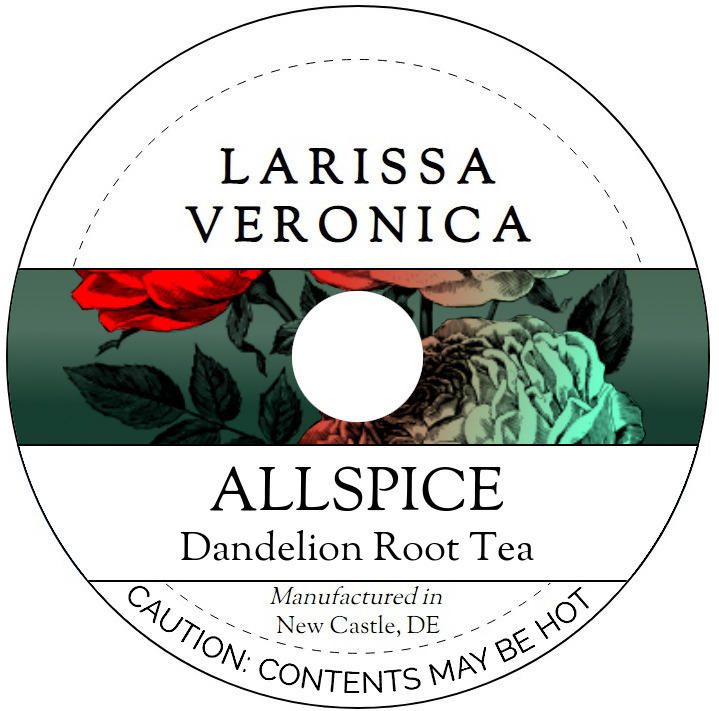 Allspice Dandelion Root Tea <BR>(Single Serve K-Cup Pods)