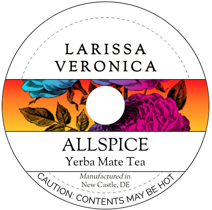 Allspice Yerba Mate Tea <BR>(Single Serve K-Cup Pods)