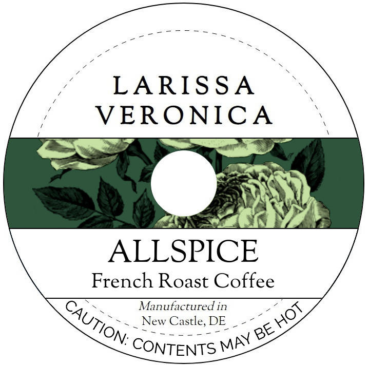 Allspice French Roast Coffee <BR>(Single Serve K-Cup Pods)