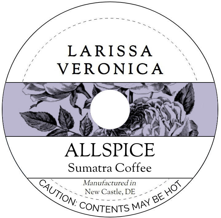 Allspice Sumatra Coffee <BR>(Single Serve K-Cup Pods)