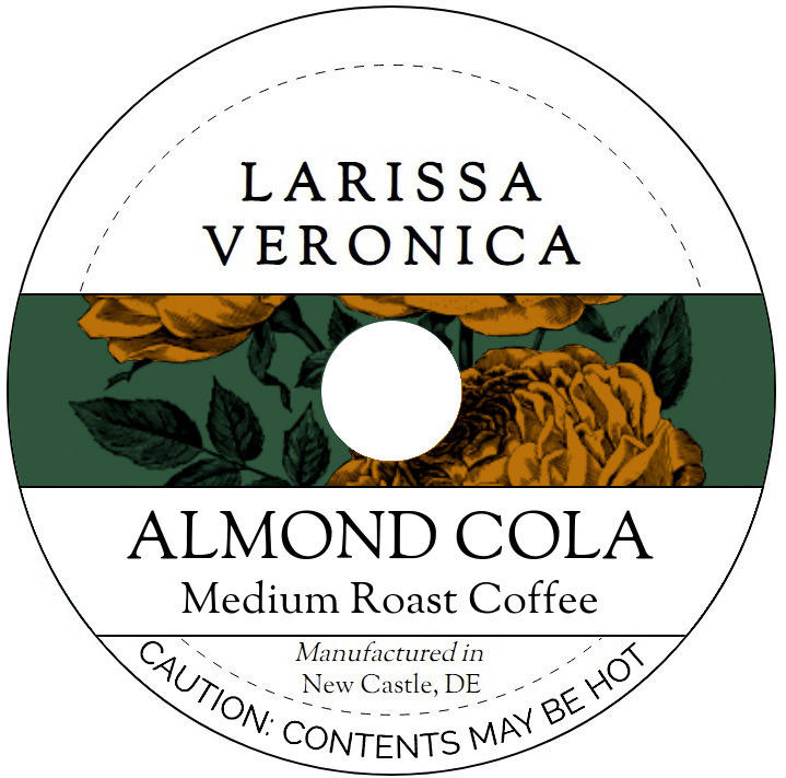 Almond Cola Medium Roast Coffee <BR>(Single Serve K-Cup Pods)