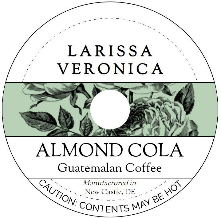 Almond Cola Guatemalan Coffee <BR>(Single Serve K-Cup Pods)