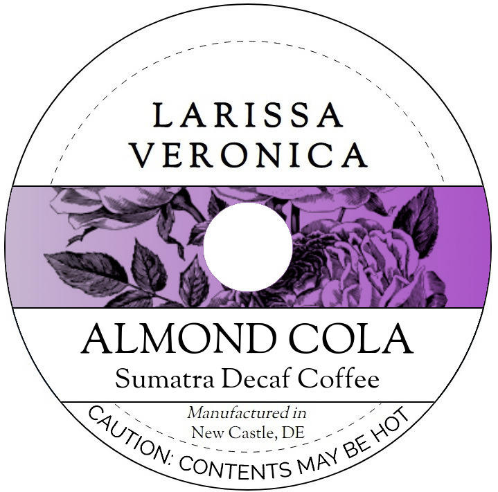 Almond Cola Sumatra Decaf Coffee <BR>(Single Serve K-Cup Pods)