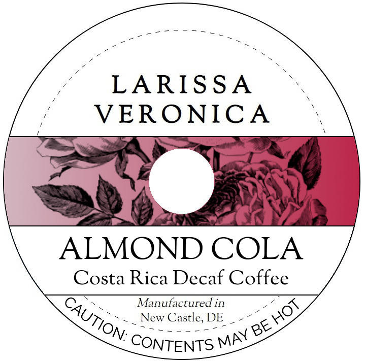 Almond Cola Costa Rica Decaf Coffee <BR>(Single Serve K-Cup Pods)