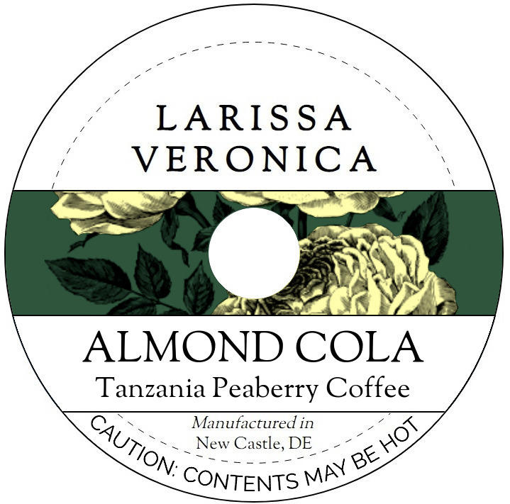 Almond Cola Tanzania Peaberry Coffee <BR>(Single Serve K-Cup Pods)