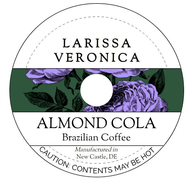 Almond Cola Brazilian Coffee <BR>(Single Serve K-Cup Pods)
