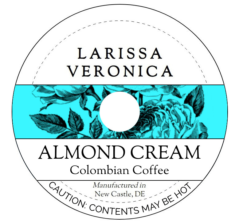 Almond Cream Colombian Coffee <BR>(Single Serve K-Cup Pods)