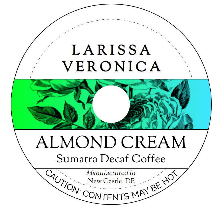 Almond Cream Sumatra Decaf Coffee <BR>(Single Serve K-Cup Pods)