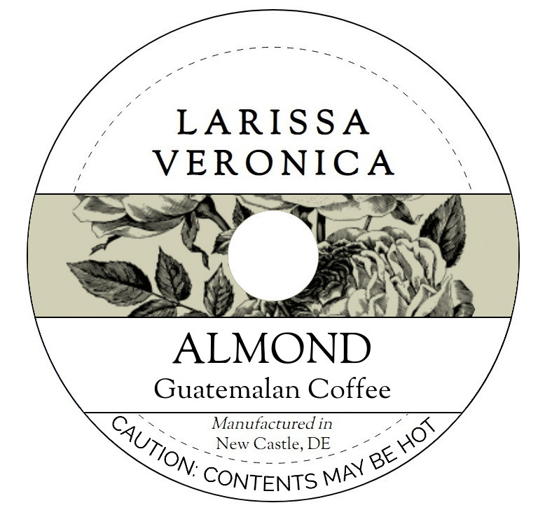 Almond Guatemalan Coffee <BR>(Single Serve K-Cup Pods)