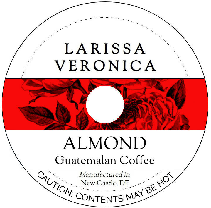 Almond Guatemalan Coffee <BR>(Single Serve K-Cup Pods)