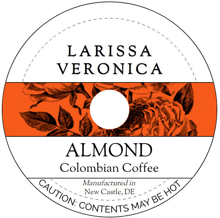 Almond Colombian Coffee <BR>(Single Serve K-Cup Pods)