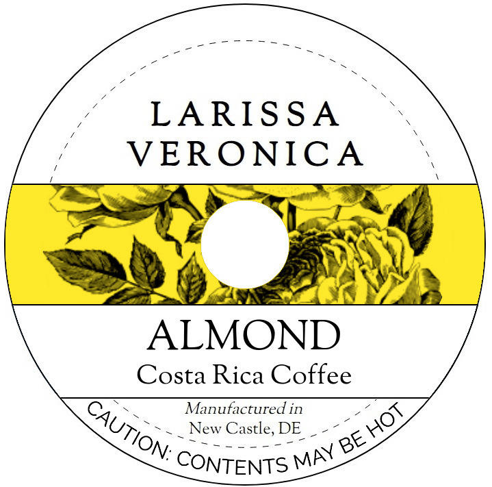 Almond Costa Rica Coffee <BR>(Single Serve K-Cup Pods)