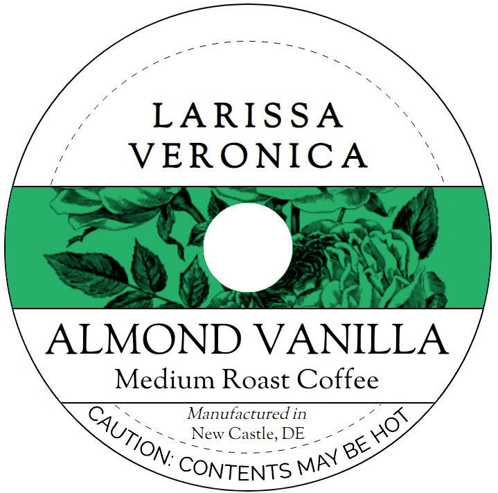 Almond Vanilla Medium Roast Coffee <BR>(Single Serve K-Cup Pods)