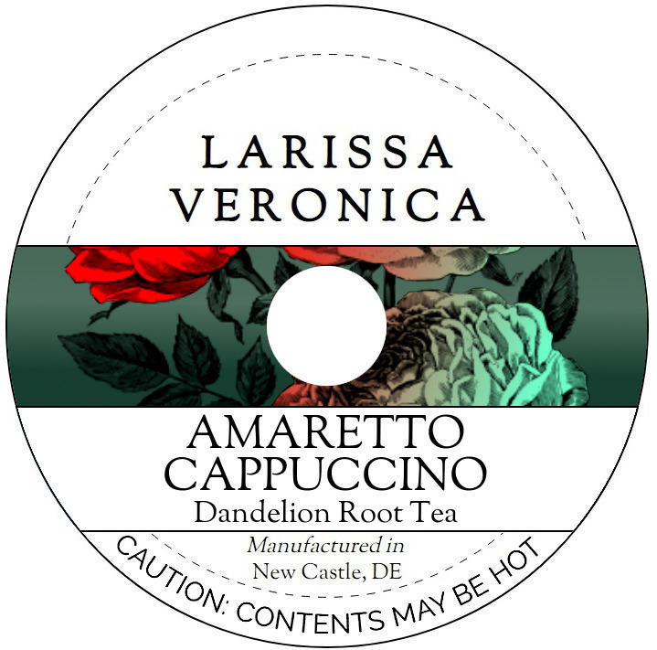 Amaretto Cappuccino Dandelion Root Tea <BR>(Single Serve K-Cup Pods)