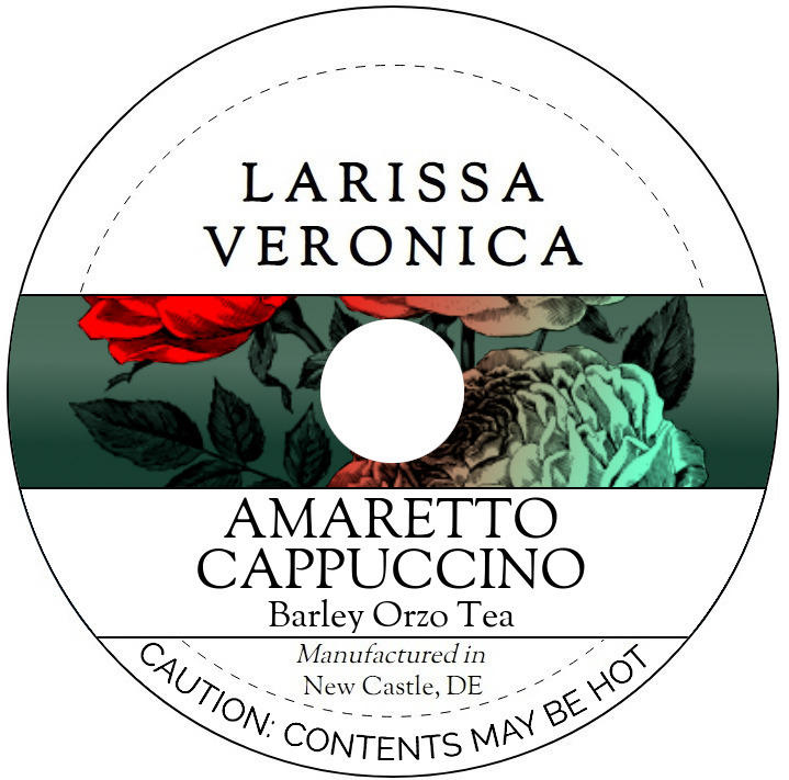 Amaretto Cappuccino Barley Orzo Tea <BR>(Single Serve K-Cup Pods)