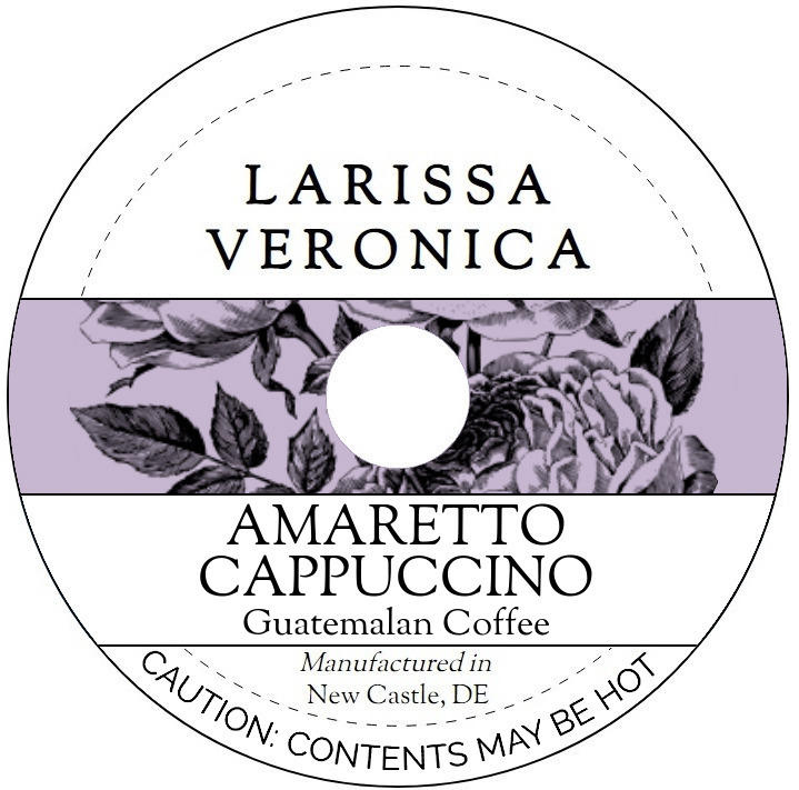 Amaretto Cappuccino Guatemalan Coffee <BR>(Single Serve K-Cup Pods)