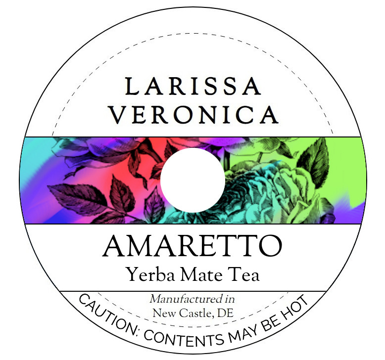 Amaretto Yerba Mate Tea <BR>(Single Serve K-Cup Pods)