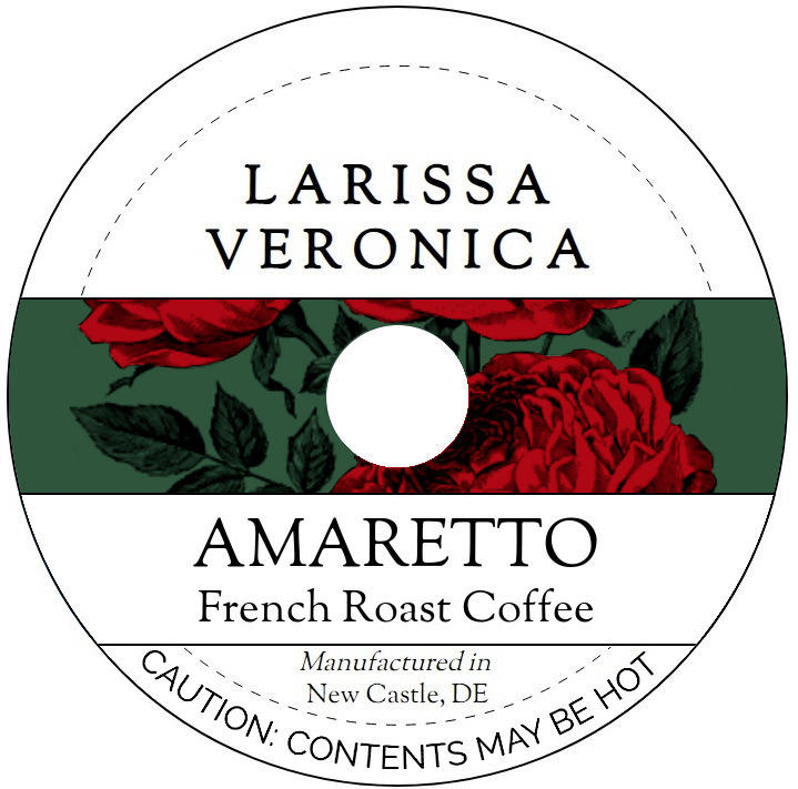 Amaretto French Roast Coffee <BR>(Single Serve K-Cup Pods)