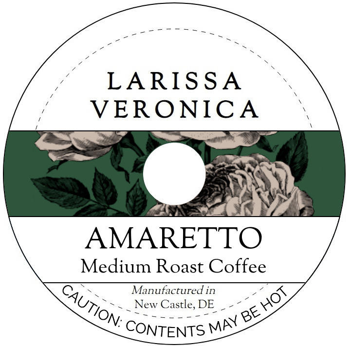 Amaretto Medium Roast Coffee <BR>(Single Serve K-Cup Pods)