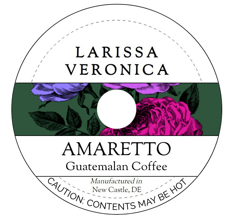 Amaretto Guatemalan Coffee <BR>(Single Serve K-Cup Pods)