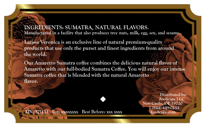 Amaretto Sumatra Coffee <BR>(Single Serve K-Cup Pods)
