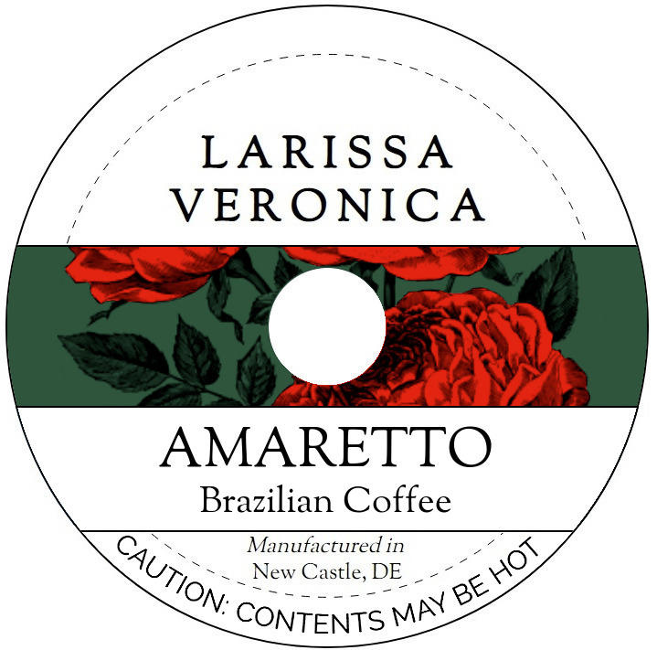 Amaretto Brazilian Coffee <BR>(Single Serve K-Cup Pods)