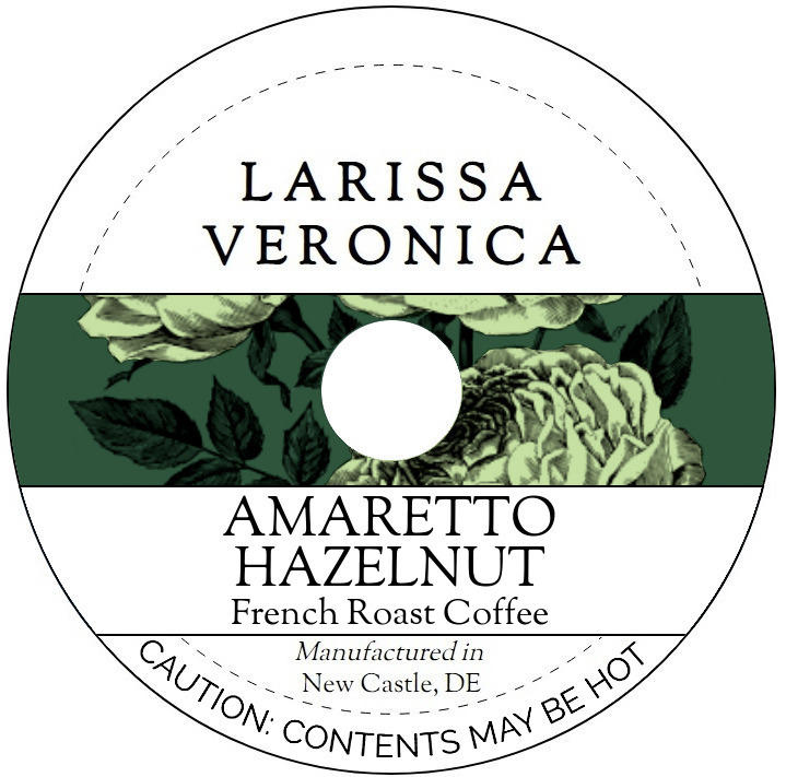 Amaretto Hazelnut French Roast Coffee <BR>(Single Serve K-Cup Pods)