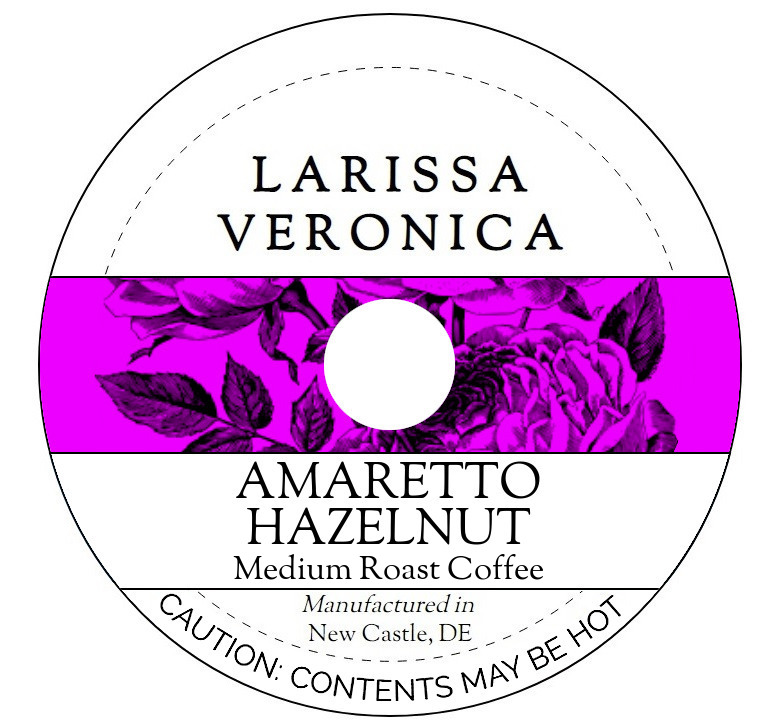 Amaretto Hazelnut Medium Roast Coffee <BR>(Single Serve K-Cup Pods)