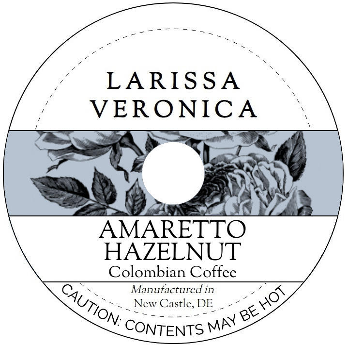 Amaretto Hazelnut Colombian Coffee <BR>(Single Serve K-Cup Pods)