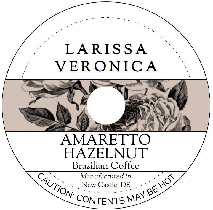 Amaretto Hazelnut Brazilian Coffee <BR>(Single Serve K-Cup Pods)