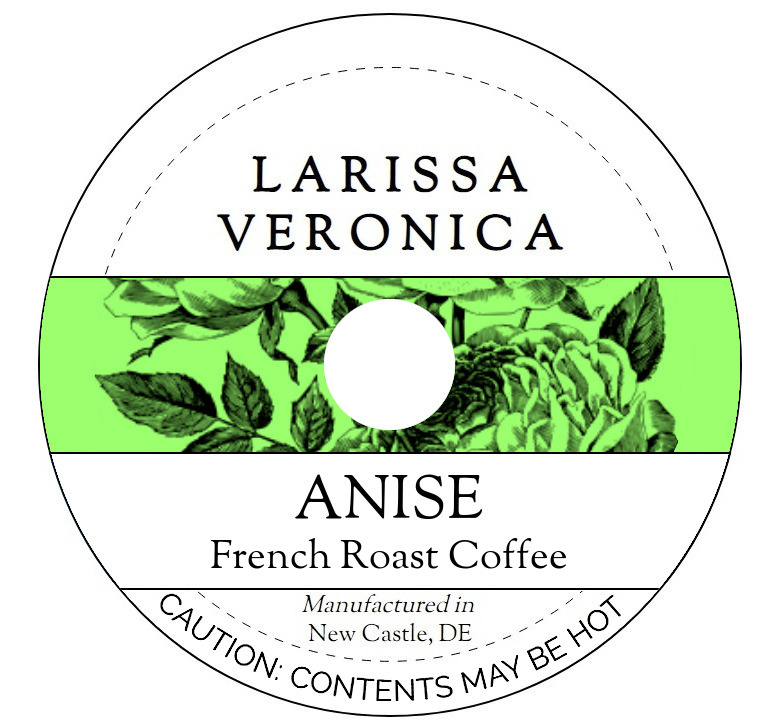 Anise French Roast Coffee <BR>(Single Serve K-Cup Pods)