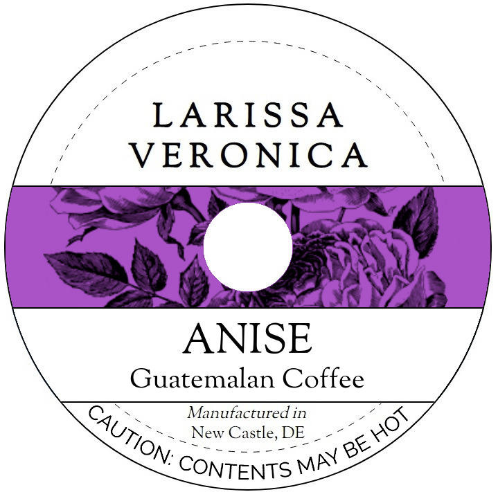 Anise Guatemalan Coffee <BR>(Single Serve K-Cup Pods)