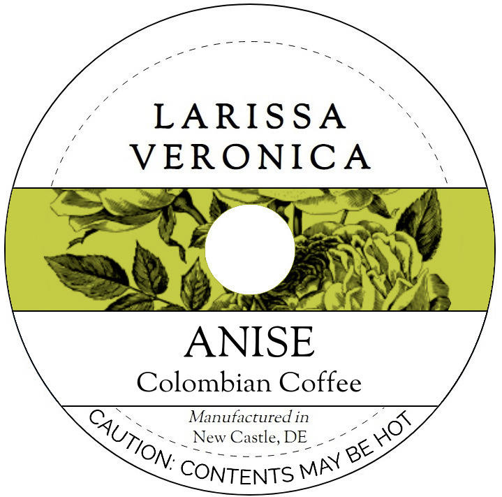 Anise Colombian Coffee <BR>(Single Serve K-Cup Pods)