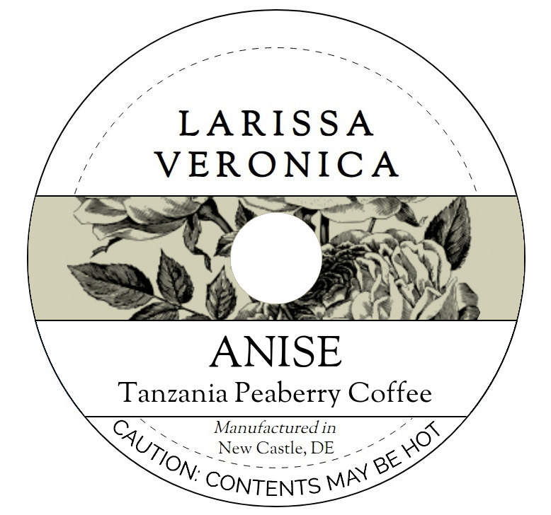 Anise Tanzania Peaberry Coffee <BR>(Single Serve K-Cup Pods)