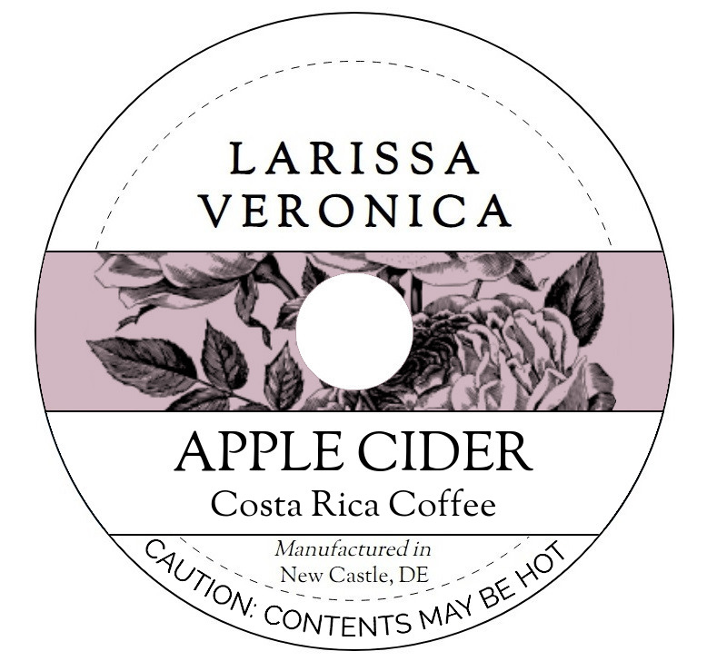 Apple Cider Costa Rica Coffee <BR>(Single Serve K-Cup Pods)